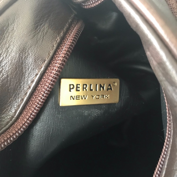 Perlina Bag Brown leather backpack main image 6